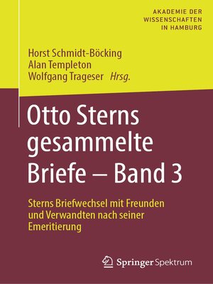 Otto Sterns gesammelte Briefe – Band 3 - ebook